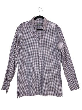 Canali Gingham Dress Shirt - Button-Down
